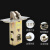 安燚 50mm(孔距50)不锈钢款 门锁小锁舌房门锁芯单舌室内门锁具配件AYQ-007