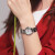 十瑞（SHIRUI）Cartier卡地亚表带男钢带凸口316L精钢手表链女款适用于卡地亚蓝气球表带 【蓝气球系列】银光色 16mm