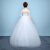蕰蔓唲孕妇婚纱高腰款5-7个月韩式2024新款气质新娘小个子齐地婚礼一字 白色 白色婚纱一件 L