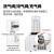 力辰（LICHEN） 冷冻干燥机N系列-50℃空压机真空冻干机实验室干果机食物烘干机 LC-10N-50B 台式手动压盖