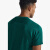 2XUMotion系列男士运动上衣休闲宽松吸汗速干短袖健身服短袖运动T恤 丛林绿/黑色 L