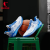 乔丹QIAODAN男鞋FE2.0篮球鞋 2024夏季新款巭TURBO回弹减震实战篮球鞋 乔丹白/电闪蓝 42