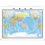 世界全图（3米*2.2米 政区版 巨幅 地图挂图 大场景专用）