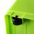 振兴 塑料整理箱衣服收纳箱被子储物箱周转箱50L（绿色） CH8872*3