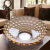 贝鲁斯 欧式水晶玻璃果盘现代客厅创意家用茶几碗瓜子糖果干果水果盘子