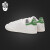 Adidas Stan Smith 阿迪达斯三叶草男子休闲鞋 经典复古运动鞋 绿尾板鞋 m20324 44