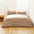 8H 四件套 纯棉床上用品单 被套床单 天竺棉针织件套J1 深秋绿 1.5米（床尺寸）