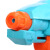 美澌嘉（MSj）儿童水枪玩具戏水沙滩玩具抽拉式高压远射程 气压抽拉式远程喷发沙滩玩具水枪BT-65蓝色
