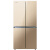 康佳（KONKA）330升 十字对开门冰箱 四门家用 家电 水波纹钢化玻璃面板 保鲜静音BCD-330BX4S
