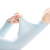 百尚意特（BAISHANGYITE） 冰袖 男女夏季薄款透气袖套开车防晒手套 户外运动骑行长款冰丝手臂套 普通 蓝色