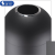 索玛（SUO-MA）A02.07.110BK 星巴克同款垃圾桶 不锈钢圆柱形垃圾桶 办公楼桶 黑色垃圾桶 1个H875mm*φ390mm