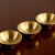 圆通工艺 纯铜金饭碗铜碗铜筷子供斋供碗供杯 3.5寸铜碗/个（口径8.8厘米）