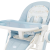 爱音（Aing）儿童餐椅 欧式多功能婴儿餐椅四合一宝宝餐椅可折叠便携JA619蓝色JOY版