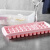 佳佰 创意冰格 冰盒 制冰器 冰块盒冰箱制冰盒 含冰铲储冰盒44格 粉色