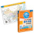 新课标中学地理图文详解指导地图册+中国、世界地理地图（政区版）套装