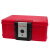 盾牌Guarda2011CR保险箱防火防锈保管箱美国UL350级半个小时认证手提式小型保险柜红色时尚款
