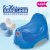 意大利进口 OKBABY瑞莱斯 婴儿 儿童坐便器 宝宝小马桶 便盆 幼儿马桶 蓝色透明
