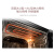 北美电器（ACA）电烤箱家用商用 40升电子式智能菜单 背部涡轮热风循环 独立控温ATO-M4016AB