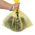 兰诗（LAUTEE）LJD-8117 黄色医疗平口垃圾袋 储物袋120*130CM（100只装）