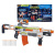 孩之宝（Hasbro）NERF热火 电动软弹枪 远程 ECS-10多任务发射器（白橙）户外玩具B1539