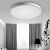 雷士照明（NVC）北欧led吸顶灯客厅灯卧室灯 现代时尚简约风灯具圆形白色24W