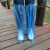 星工（XINGGONG）加长款一次性鞋套 雨衣搭配鞋套 防雨高筒鞋套 50双装WF039