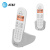 AT&T EL31216CN 数字无绳电话机座机套装内部对讲家用办公固定无线电话子母机 灰白色