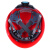 星工（XINGGONG）安全帽ABS工地透气防砸抗冲击建筑工程电力施工领导监理XGA-1T