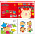 邦臣小红花·0-4岁 幼儿益智游戏 幼儿语言游戏（套装全4册）