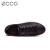 ECCO爱步 透气板鞋 平底圆头绑带休闲单鞋法拉235203 深紫红02276 38