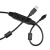 斯格（Sgo）USB转mini5p线公对公mini5pin线T型口带放大器无线网卡扫描仪相机加长线 5米