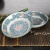 山田烧陶瓷餐具套装 日式餐具釉下彩(8头)和风碗碟餐具套装 古塘草