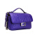 FENDI 芬迪 女士DOUBLE MICRO BAGUETTE系列紫色牛皮纯色时尚手拎包单肩包斜挎包 8M0371 I8F F03HN