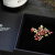 Michael Michaud蔓越莓珍珠胸针胸花时尚手工植物珠宝送女友生日送妈妈母亲节礼物