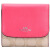 COACH 蔻驰 女式钱包 深咖樱桃红色PVC配皮短款皮夹 F53837 SVCYY (53837 SVCYY)