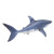 思乐 海洋动物鲨鱼模型玩具男孩女孩海洋世界早教认知玩具儿童动物玩具仿真动物模型-白鲨14700