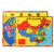 特宝儿（topbright）拼图玩具 世界地图中国地图套装 木质儿童拼图玩具