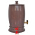 鸣泉天然木鱼石水桶水缸整石挖空净水器木鱼石储水罐矿化桶容量约8升