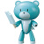 万代（BANDAI）高达GunDam拼插拼装模型玩具 HG版冰激凌小熊霸0214452