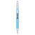 三菱MITSUBISHI UNI 时尚签字笔中性笔 按动式圆珠笔走珠水性笔学生考试专用 0.5mm 水蓝色 日本进口学习文具