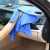 车之吻 1条装擦车毛巾 加厚型60CM*40CM 多用途细纤维毛巾 蓝色