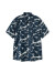 森马（Semir）短袖衬衫男2024夏季度假沙滩风夏装翻领时髦洋气上衣109324104106