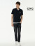 C'N'C【店铺热款】CNC男装夏季款经典POLO衫男品牌时尚短袖T恤礼物 黑色 48（170/88A）
