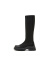 思加图冬季新款时尚弹力靴瘦瘦靴袜靴长靴高筒靴女皮靴J2852DG2 黑色（单里） 39