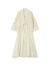 爱居兔2024年夏季新款高级感两件式新中式连衣裙EQLFJ2P011A 米白11 155/80A/S