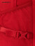 Converse匡威双肩背包多功能口袋大学生书包软垫肩带儿童减负书包通用 学院红 M(43x30x13cm)