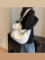 酷奇袋鼠（KUQIDAISHU）今年流行时尚韩版洋气灯芯绒饺子包2024尼龙新款包女包纯色 灰色