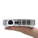极客投 GT-1 娱乐商务多用 蓝光高清3D 便携微型投影机（白色）