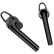 毕亚兹 蓝牙耳机 运动双耳无线立体声 苹果iPhoneX/8/7P手机耳机 迷你智能入耳式商务版 黑色