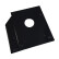 索厉 9.5mm笔记本光驱位SATA硬盘托架硬盘支架 黑色 (适合SSD固态硬盘/镂空版/SLP95)